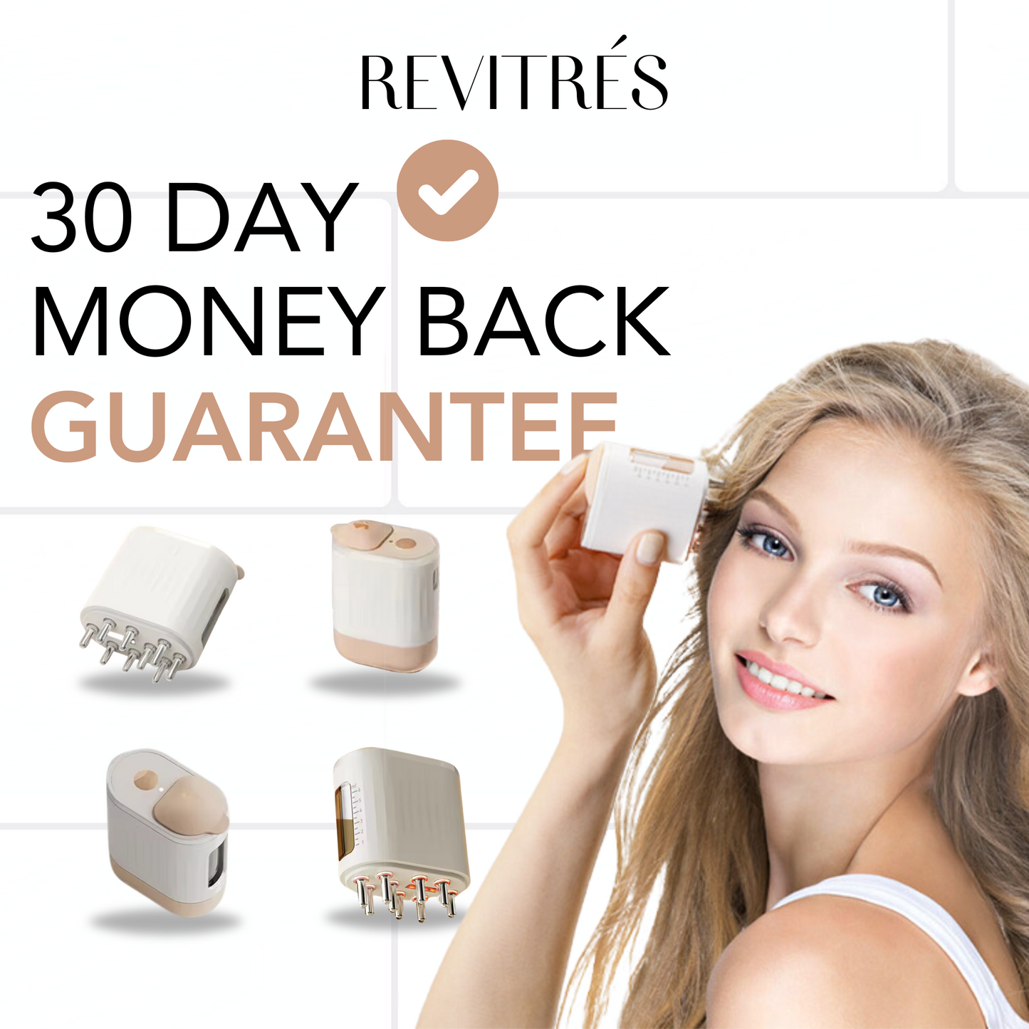 4-in-1 Red Light Therapy RootRenew™ Comb by REVITRÉS